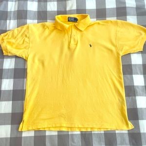 Yellow Polo Golf Shirt - Men’s M